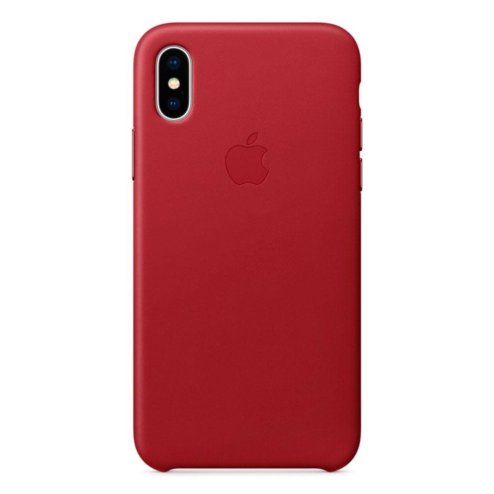 Чохол MaiKai Elite Leather для iPhone X/XS - Red