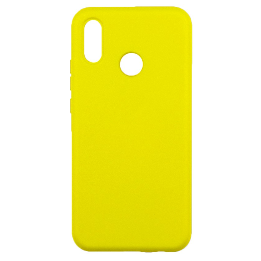 Чохол Silicone Case для Huawei P20 Lite - Yellow