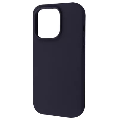 Чохол WAVE Full Silicone Cover iPhone 14 Pro Max (темно-синій)