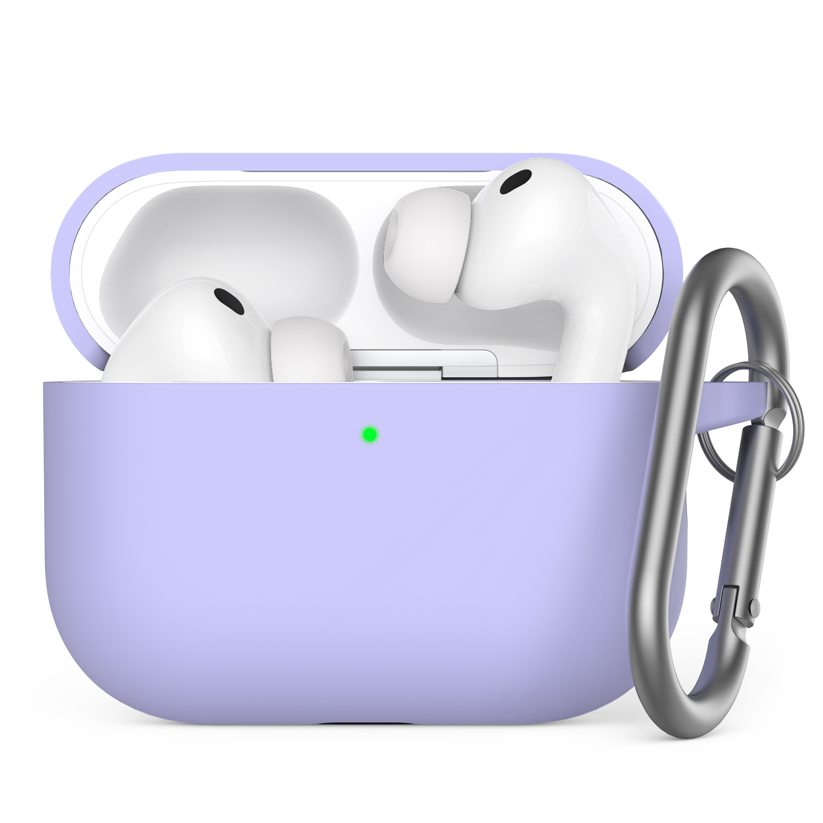 Чохол AhaStyle Colorful Silicone Case for Airpods Pro 3 Lavender Purple