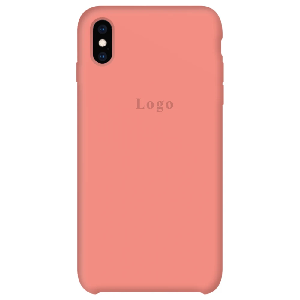 Чохол MaiKai Silicone для iPhone Xs Max - Begonia