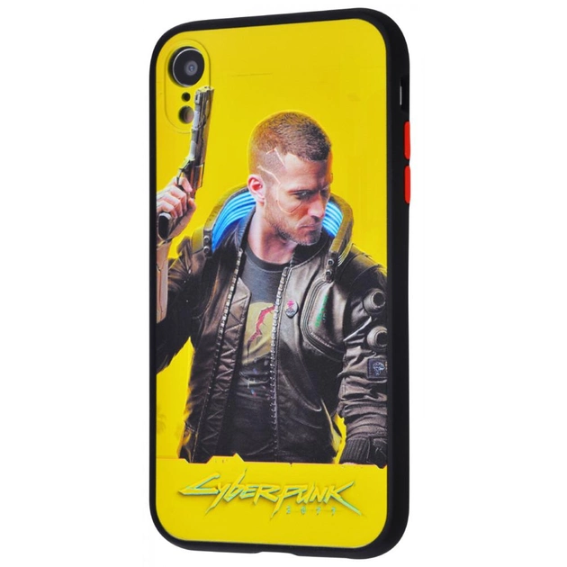 Чохол Game Heroes Case (PC+TPU) iPhone Xr (кіберпанк)