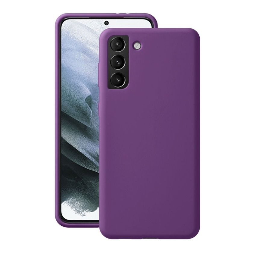 Чохол WAVE Full Silicone Cover Samsung Galaxy S21 (G991B) (фіолетовий)