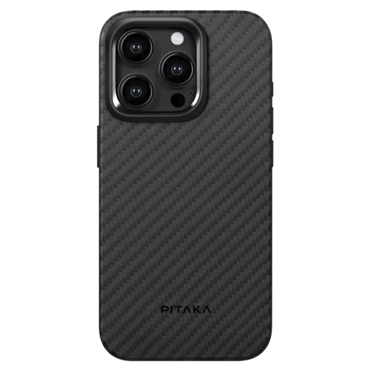 Чохол Pitaka MagEZ Case Pro 4 Twill 1500D Black/Grey for iPhone 15 Pro Max (KI1501PMP)