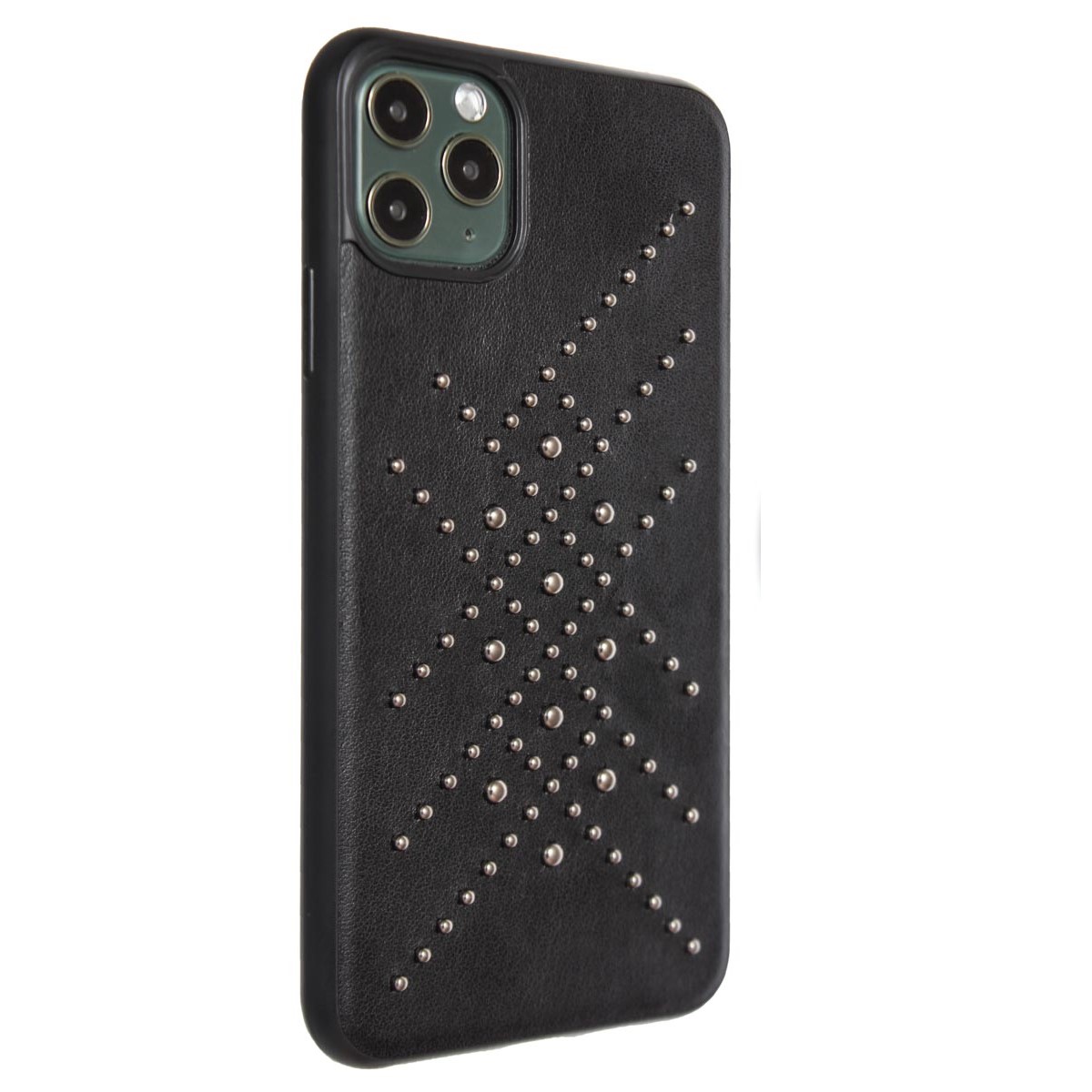 Чохол Leather Brynn для iPhone XR Black