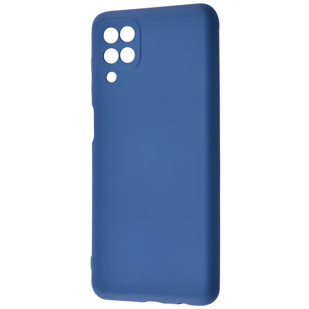 Чохол WAVE Full Silicone Cover Samsung Galaxy A12/M12 (A125F/M127F) (темно-синій)