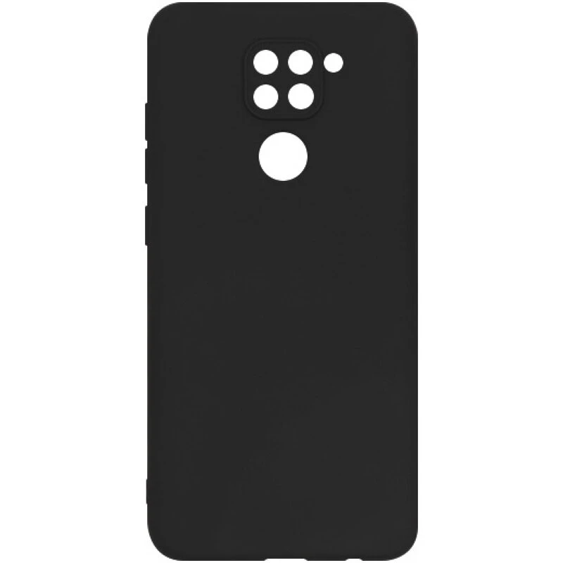 Чохол Silicone Case для Xiaomi Redmi Note 9 - Black