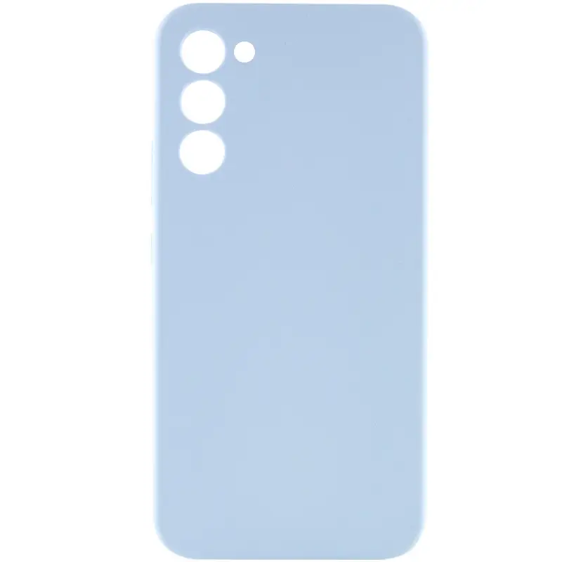 Чохол Silicone Cover Lakshmi Full Camera (AAA) для Samsung Galaxy S24 Ultra (Блакитний / Sweet Blue)