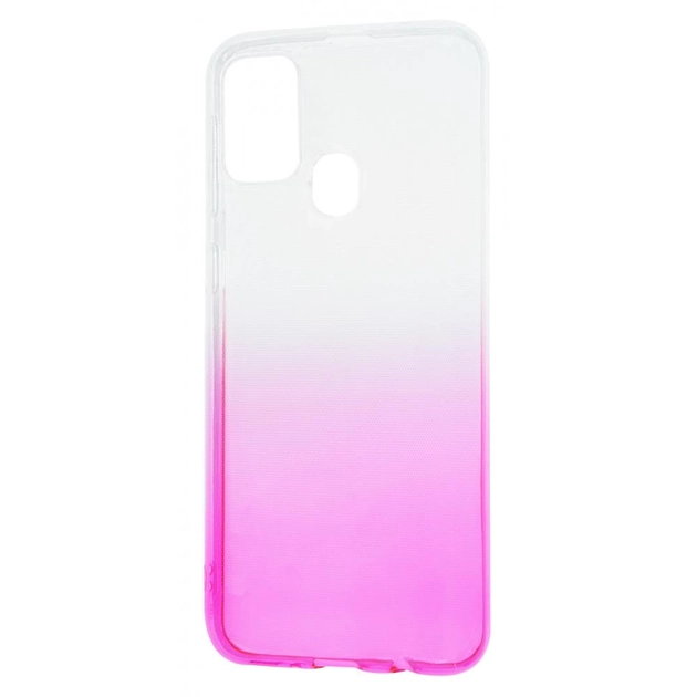 Чохол силіконовий Gradient 0.5mm для Samsung M31 (M315) White Pink