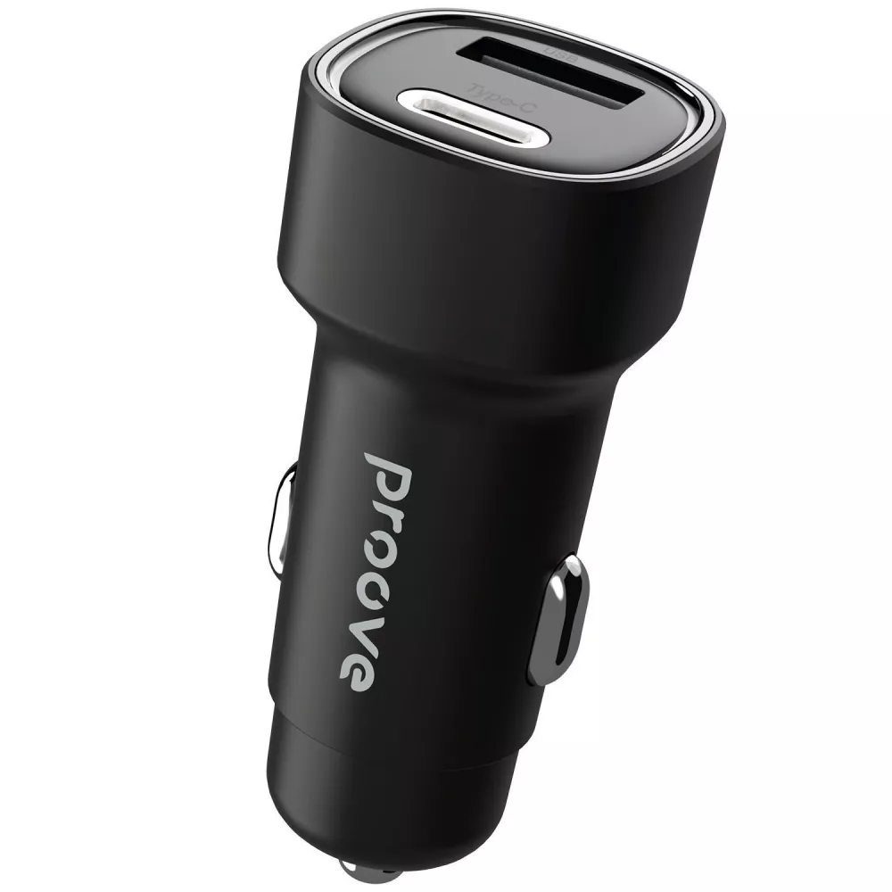 АЗП Proove Flash 48W (Type-C + USB) (чорний)