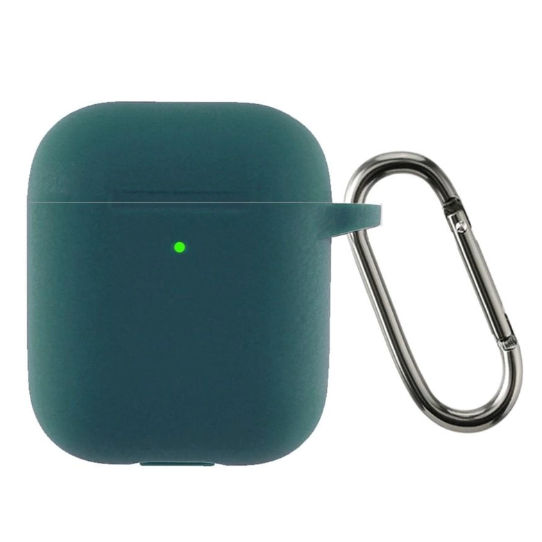 Чохол силіконовий New for AirPods 1/2 - Forest Green