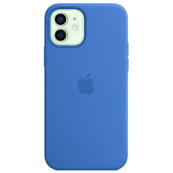 Чохол Color MagSafe Case iPhone 12/12 Pro (синій)