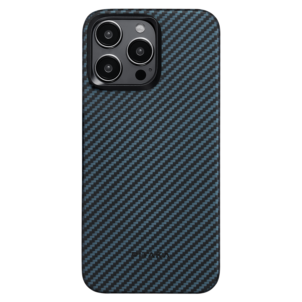 Чохол Pitaka MagEZ Case 4 Twill 1500D Black/Blue for iPhone 15 Pro Max (KI1508PM)