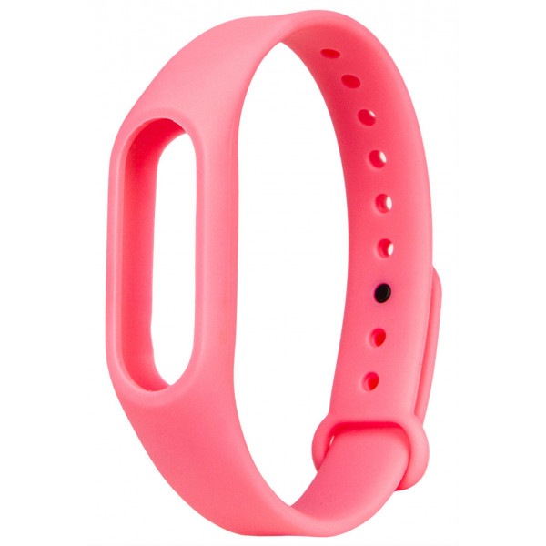 Силіконовий ремінець для Xiaomi Mi Band 2 - Pink