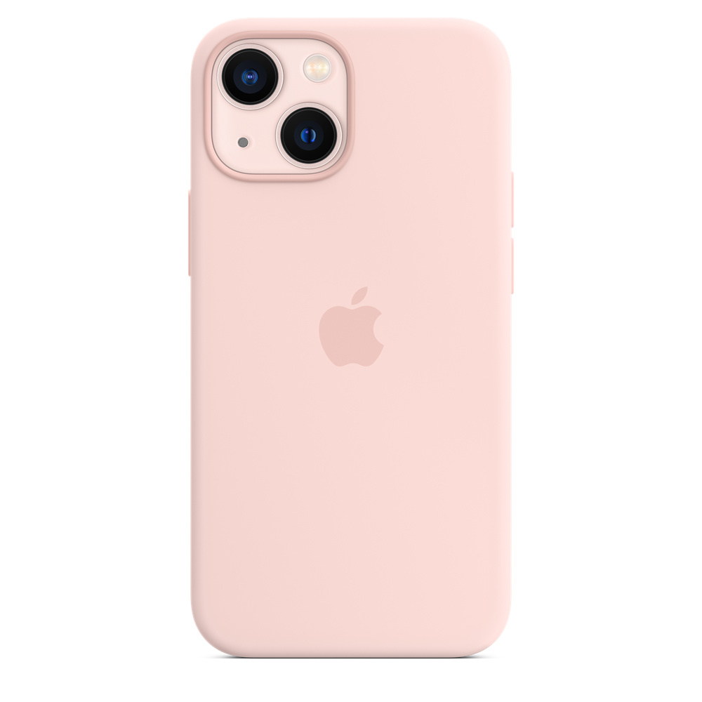 Чохол Silicone Case 1:1 for iPhone 13 with MagSafe Chalk Pink