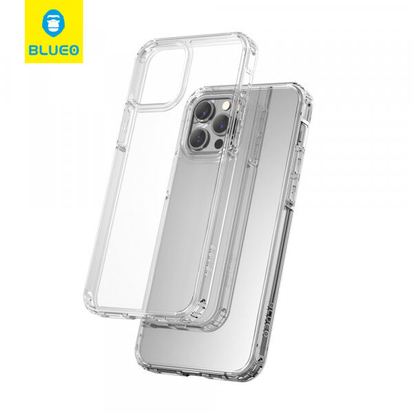 Чохол Blueo Crystal Drop PRO Resistace Phone Case for iPhone 12/12 Pro Transparent