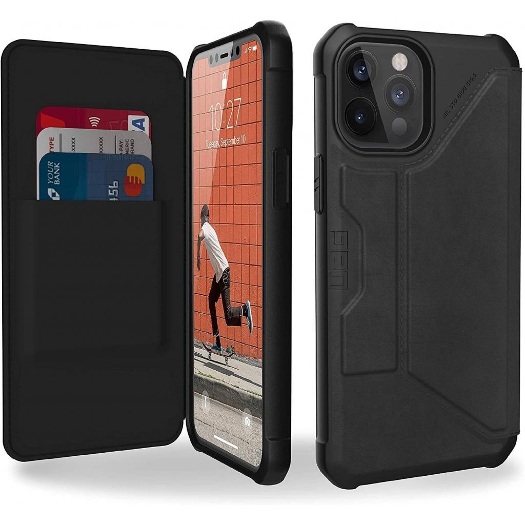 Чохол UAG для Apple iPhone 12 Pro Max Metropolis, Leather Black