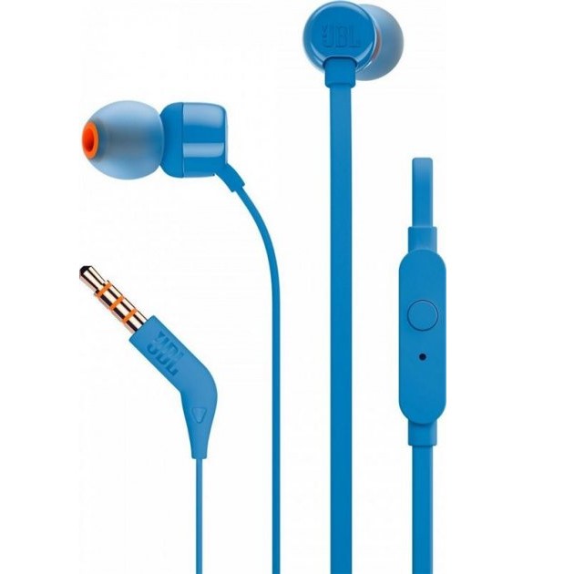 Гарнітура JBL T110 T110BLU блакитна