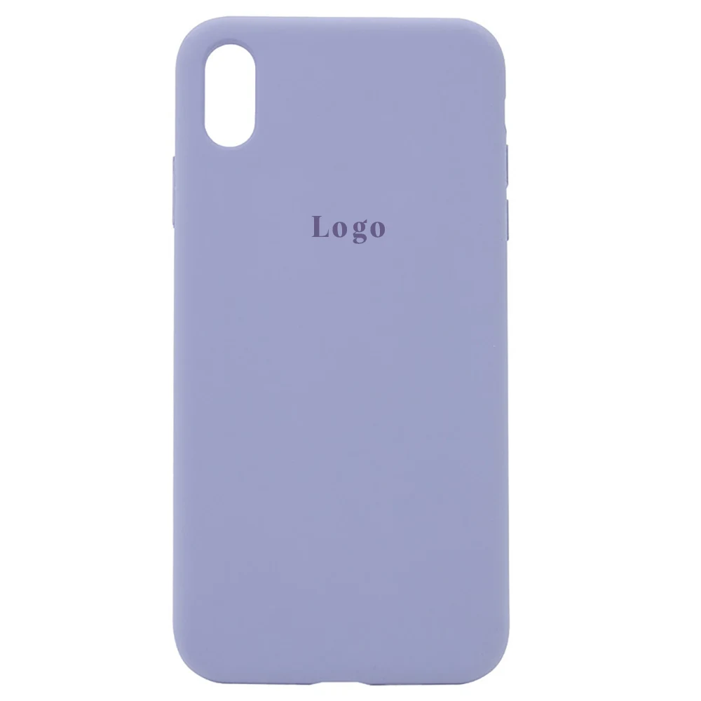 Чохол MaiKai Silicone для iPhone Xr - Lilac