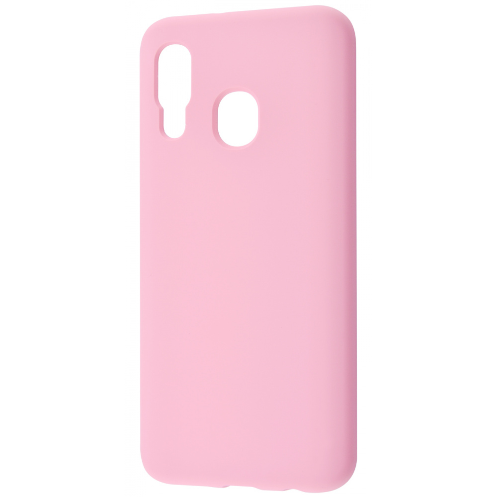 Чохол WAVE Full Silicone Cover для Samsung Galaxy A40 - Light Pink