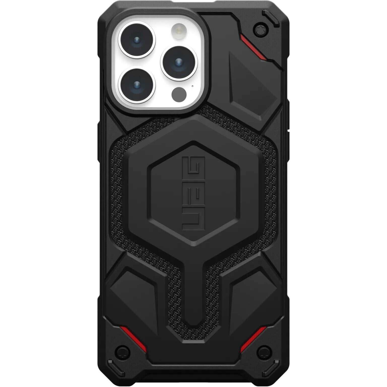 Чохол UAG для iPhone 15 Pro Max, Monarch Pro Magsafe, Kevlar Black