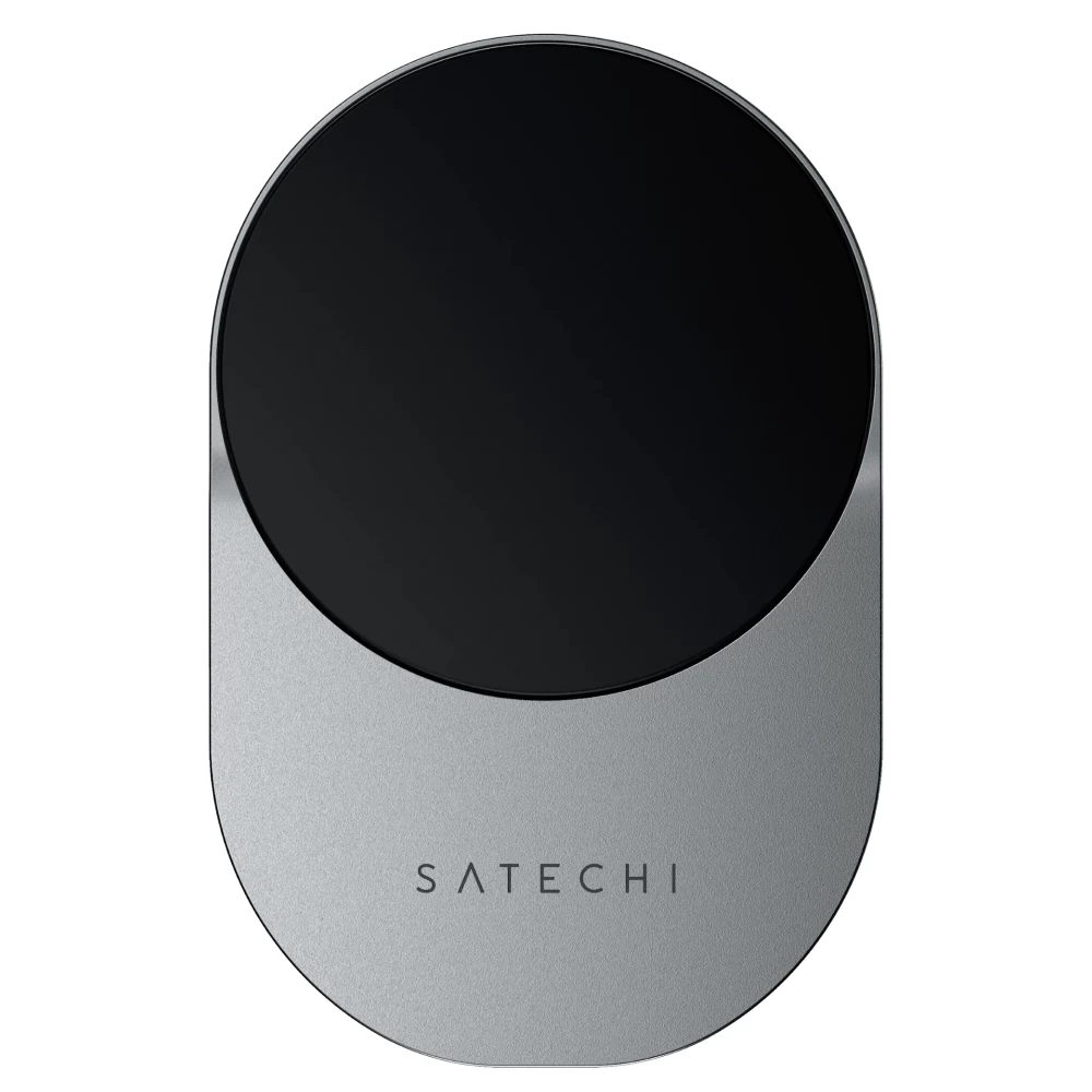 Автотримач Satechi Qi2 Wireless Car Charger Space Gray (ST-Q2CCM)