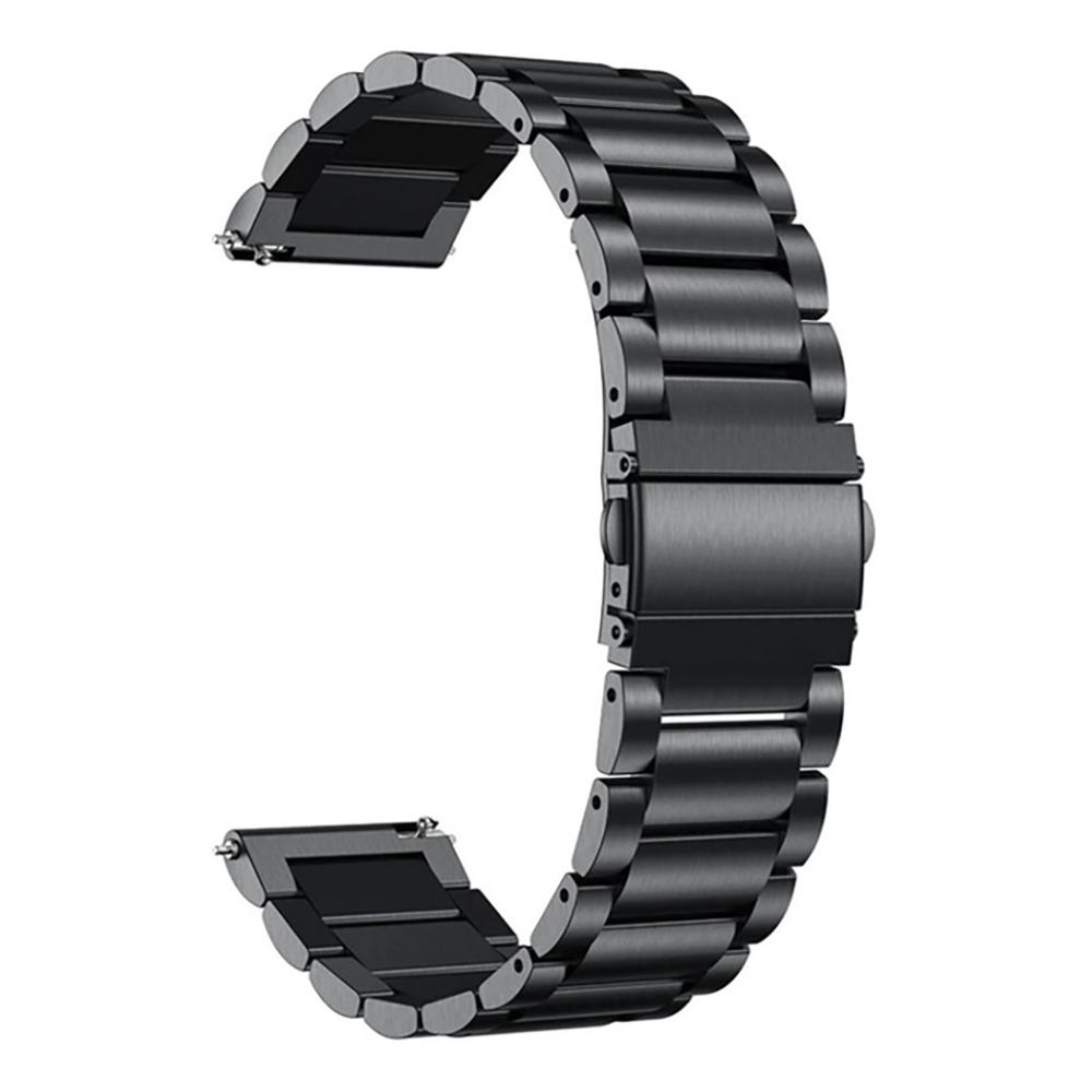 Ремінець Universal Steel 20mm (для Xiaomi, Huawei, Samsung) Black