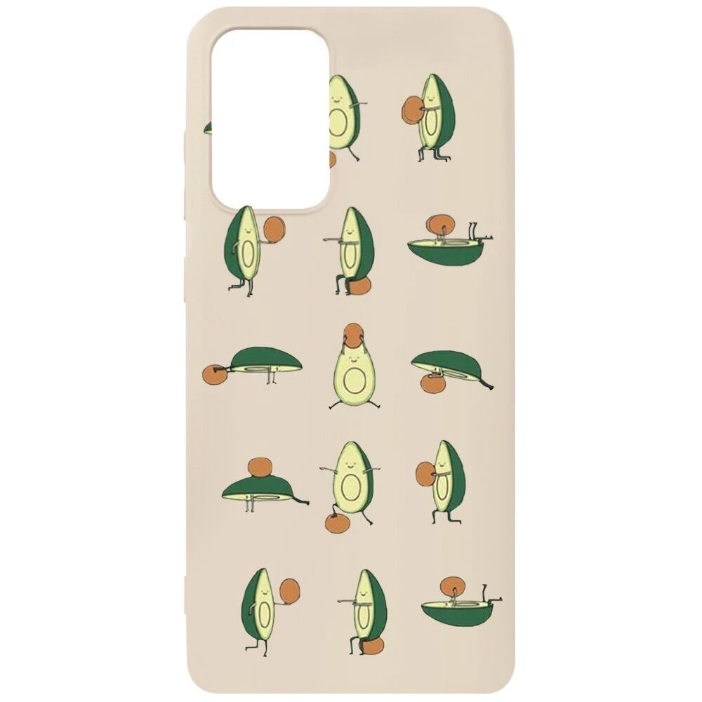 Чохол MiaMi Cartoon for Samsung A725 (A72-2021) Pink Sand Avocado