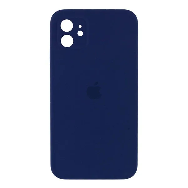 Чохол MaiKai для iPhone 11 (з квадратним бортом) - Midnignt Blue