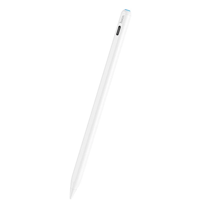 Стілус HOCO Smooth series magnetic rechargeable capacitive pen for Pad GM107 (white)