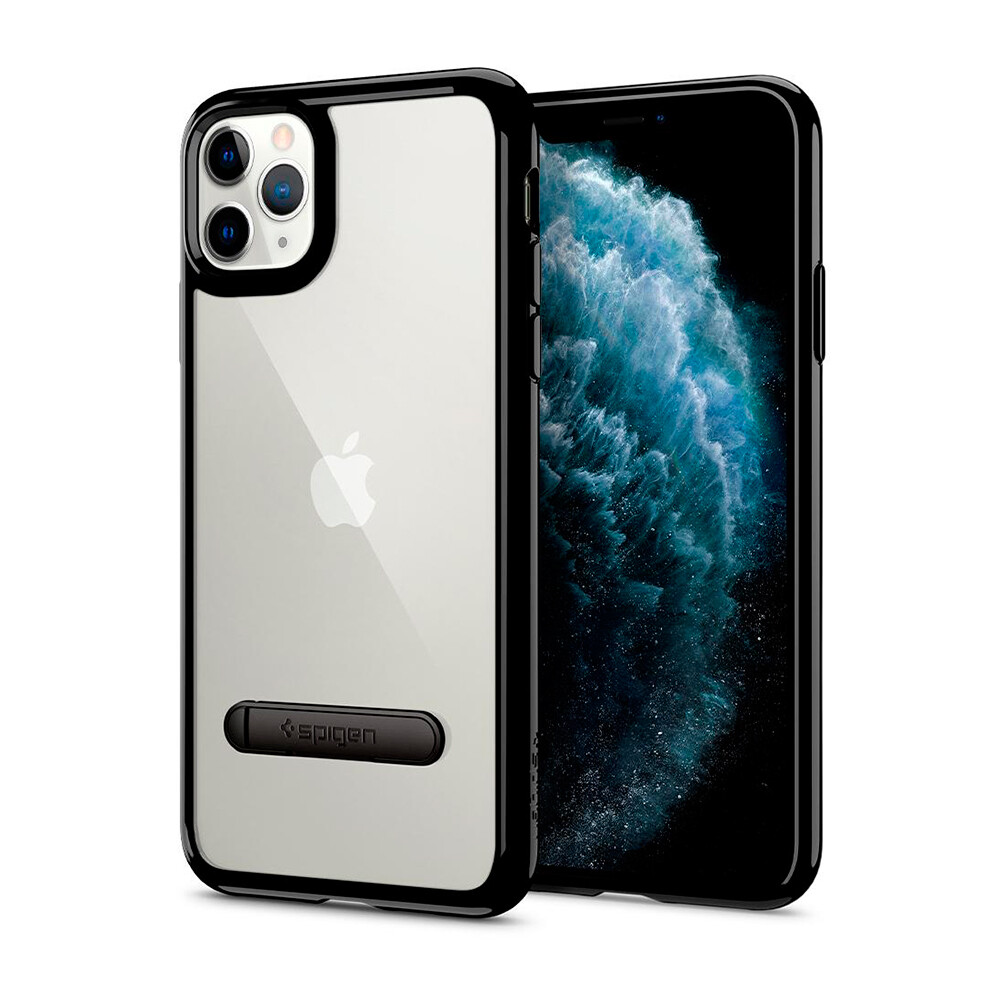 Чохол Spigen для iPhone 11 Ultra Hybrid S, Jet Black