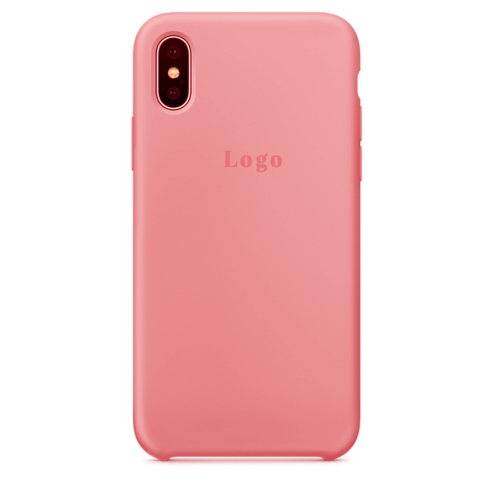 Чохол MaiKai Silicone для iPhone X/Xs - Bright Pink