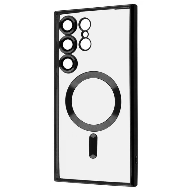 Чохол Metal Matte Case with Magnetic Ring for Samsung S25 Ultra (Black)