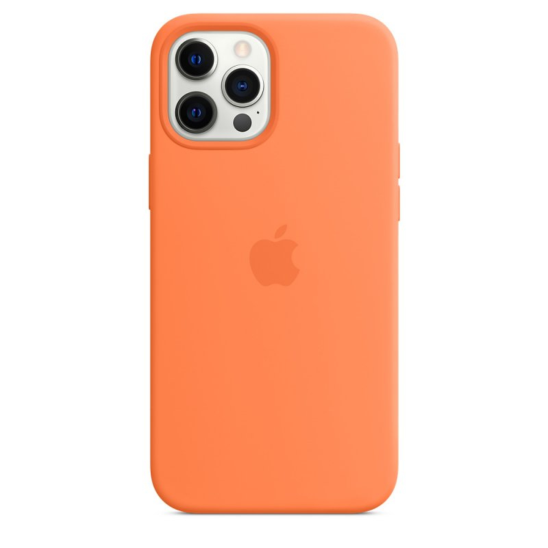 Чохол MaiKai Silicone для iPhone 12 Pro Max - Kumquat