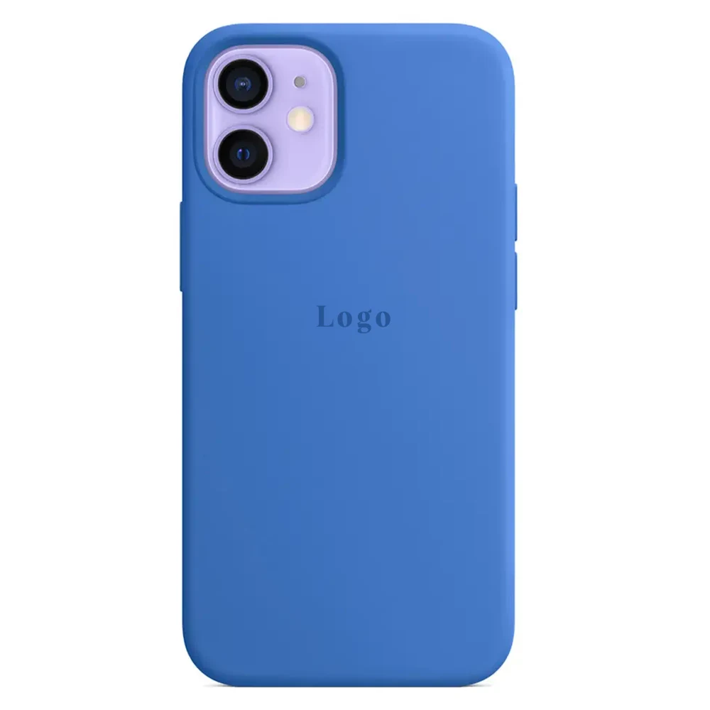 Чохол MaiKai Silicone для iPhone 12 Mini - Carpi Blue