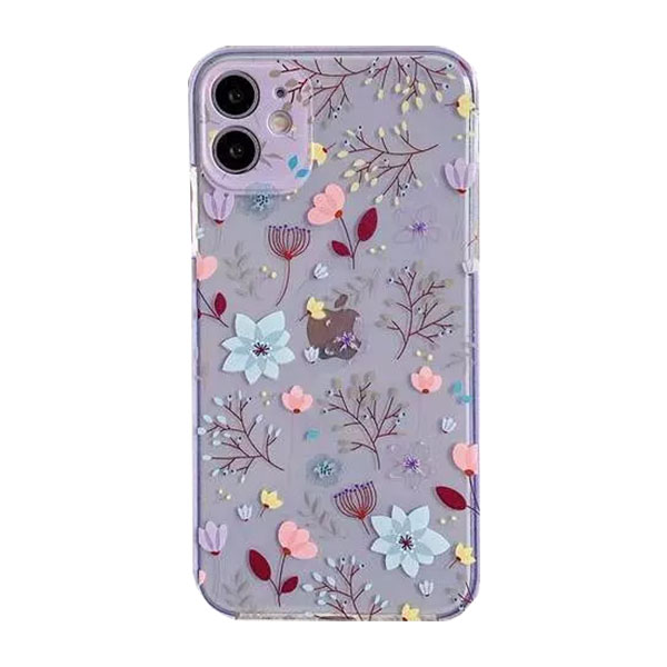 Чохол Anomaly Floral Design для iPhone 13 Pro Max Transparent (прозорий)