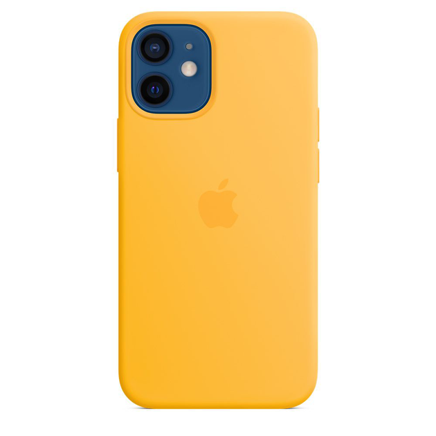Чохол Silicone Case with MagSafe для iPhone 12/12 Pro - Sunflower