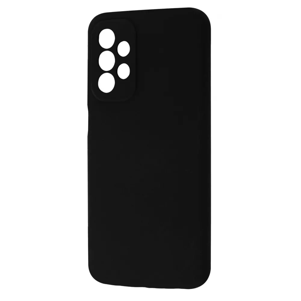 Чохол Full Silicone for Samsung A235 (A23) - Black