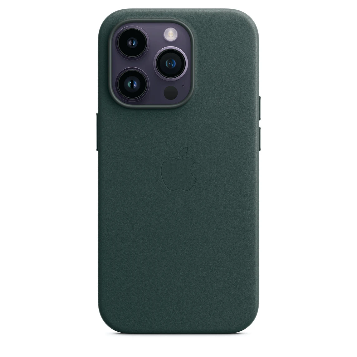 Чохол Apple для iPhone 14 Pro Leather Case with MagSafe Forest Green (MPPH3)