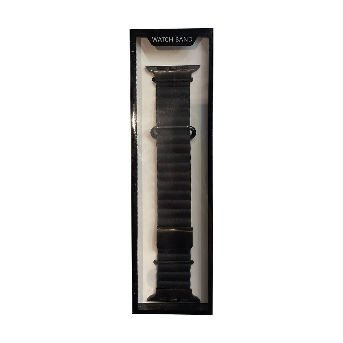 Ремінець MaiKai Leather Band Watch Band Watch 49/45/44/42 mm (чорний)