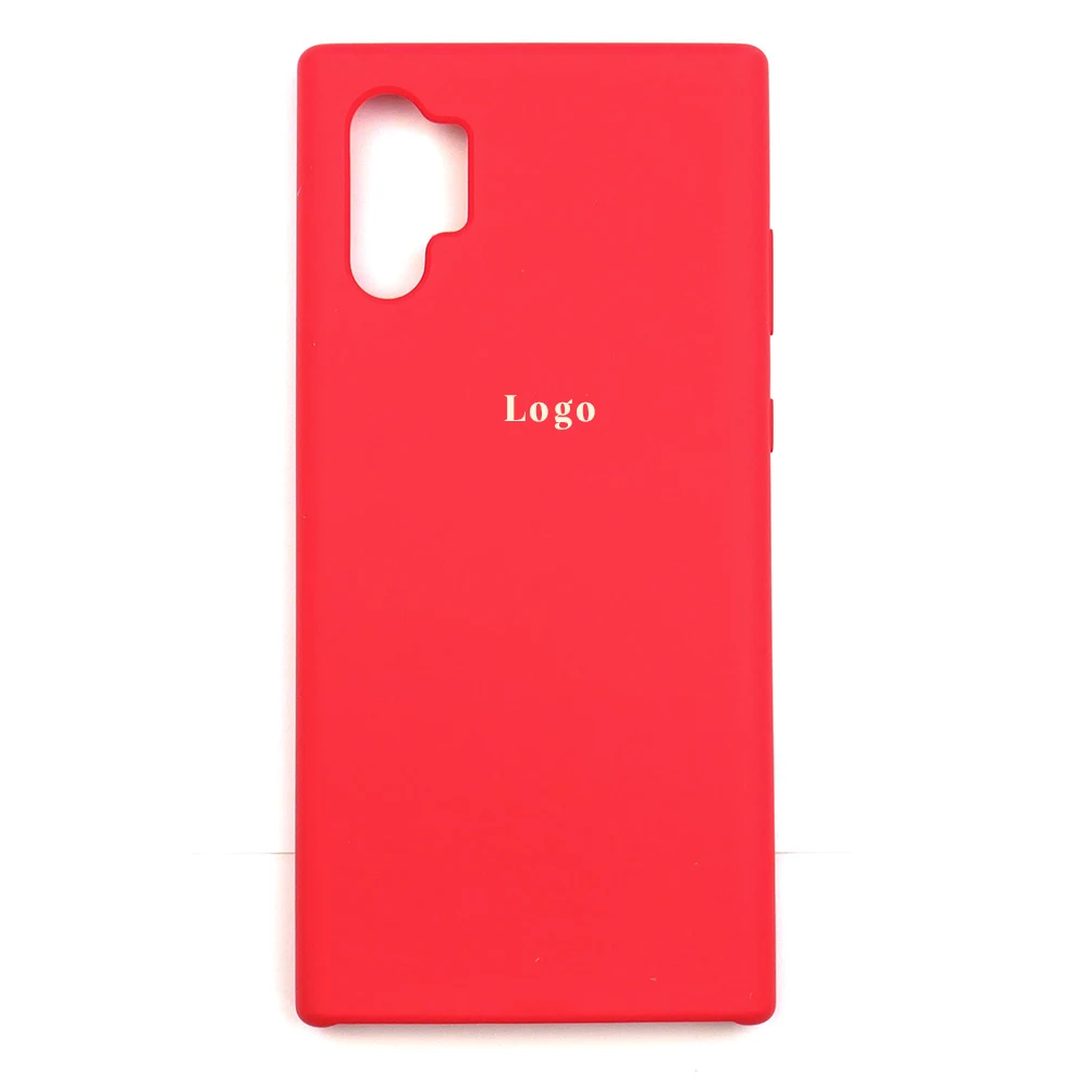 Чохол Silicone Case для Samsung Note 10 Plus - Red