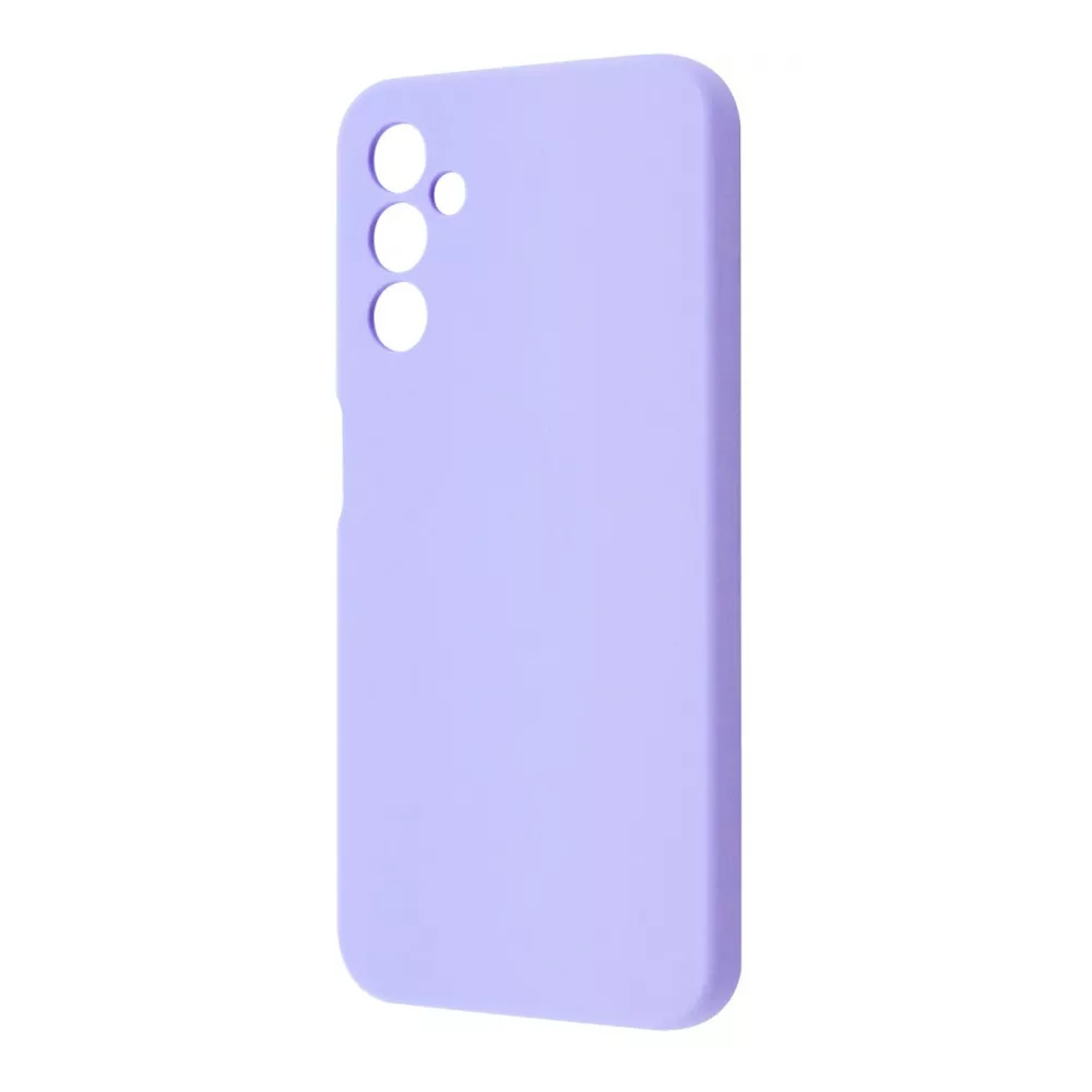 Чохол WAVE Full Silicone Cover Samsung Galaxy A14 (світло-фіолетовий)