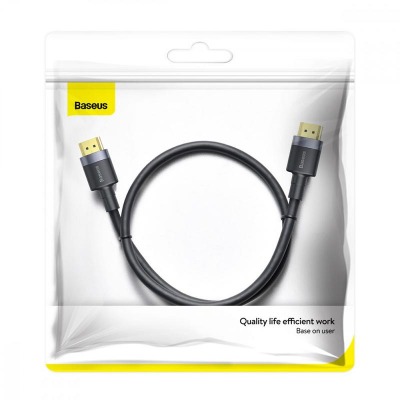 Кабель Baseus High Definition HDMI Male To 4KHDMI Male (3m) (чорний)