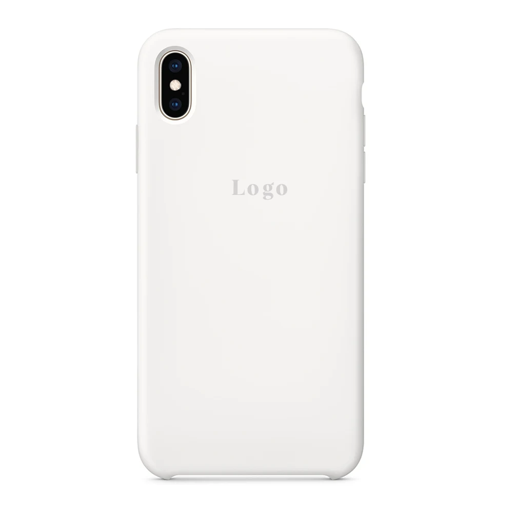 Чохол MaiKai Elite Silicone для iPhone Xs Max - White