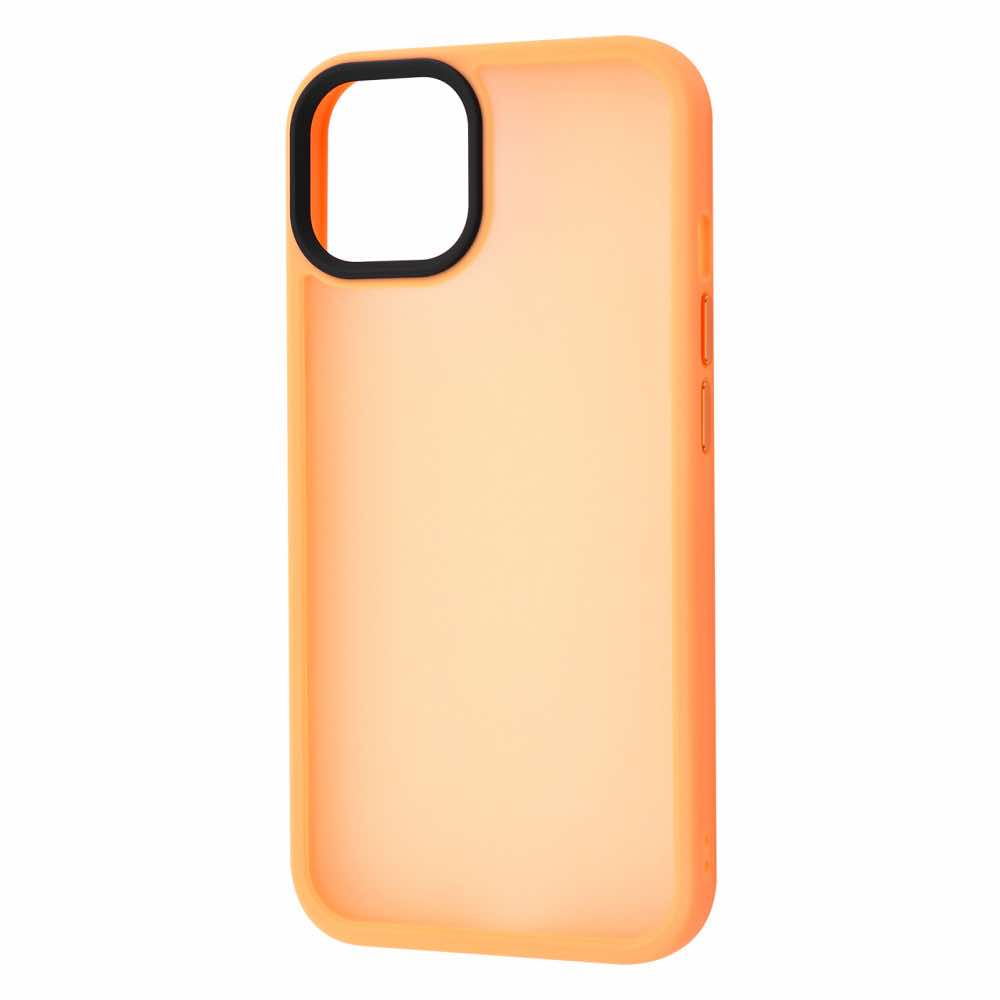 Чохол Matte Colorful Case для iPhone 13 Pro (orange)