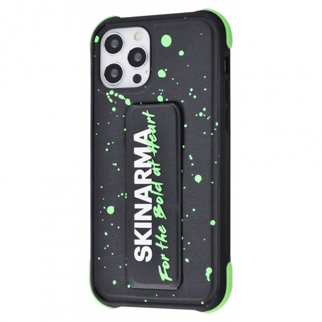 Чохол SkinArma Case Funsha Series (PC+TPU) iPhone 12/12 Pro (зелений)