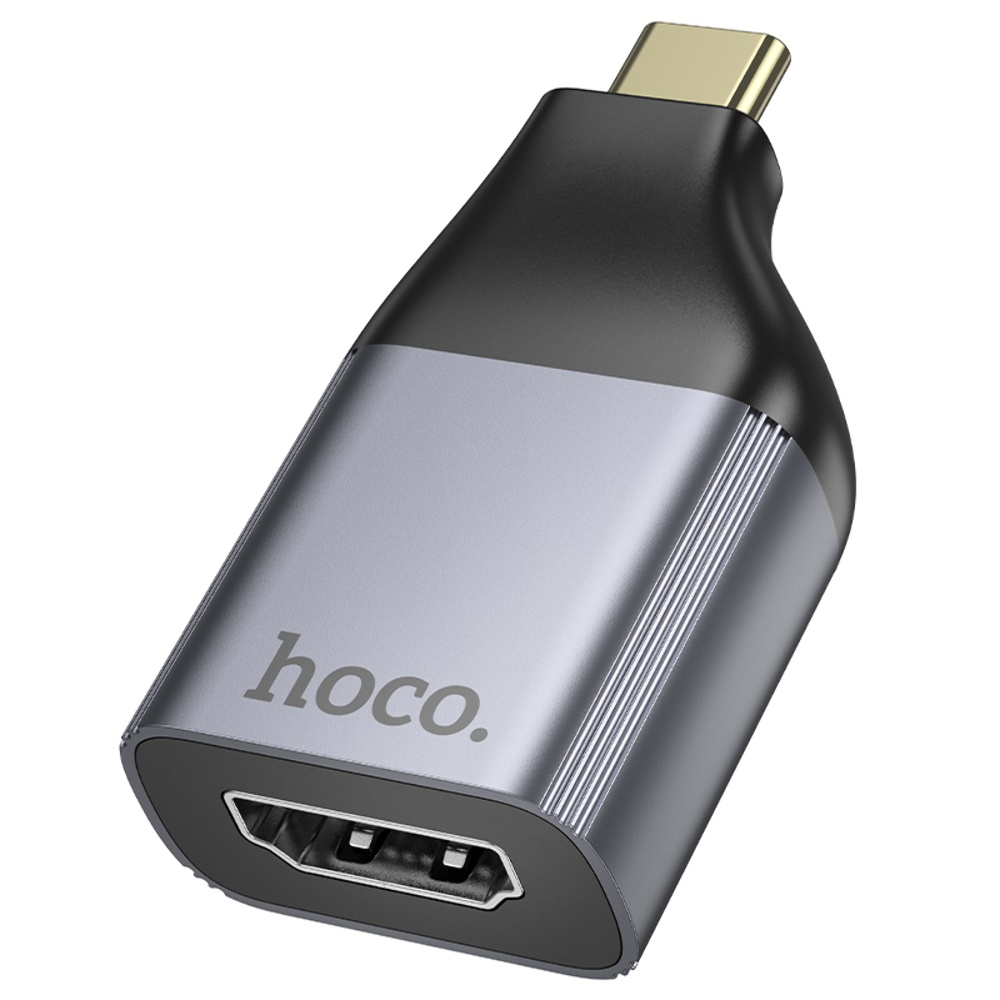 Перехідник Hoco UA33 Type-C to HDTV (Metal grey)
