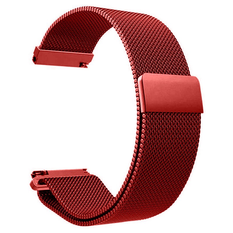 Ремінець Milanese Loop для Xiaomi Amazfit/Samsung 22mm - Red Gold