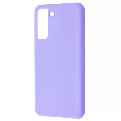 Чохол WAVE Full Silicone Cover Samsung Galaxy S21 (G991B) (світло-фіолетовий)