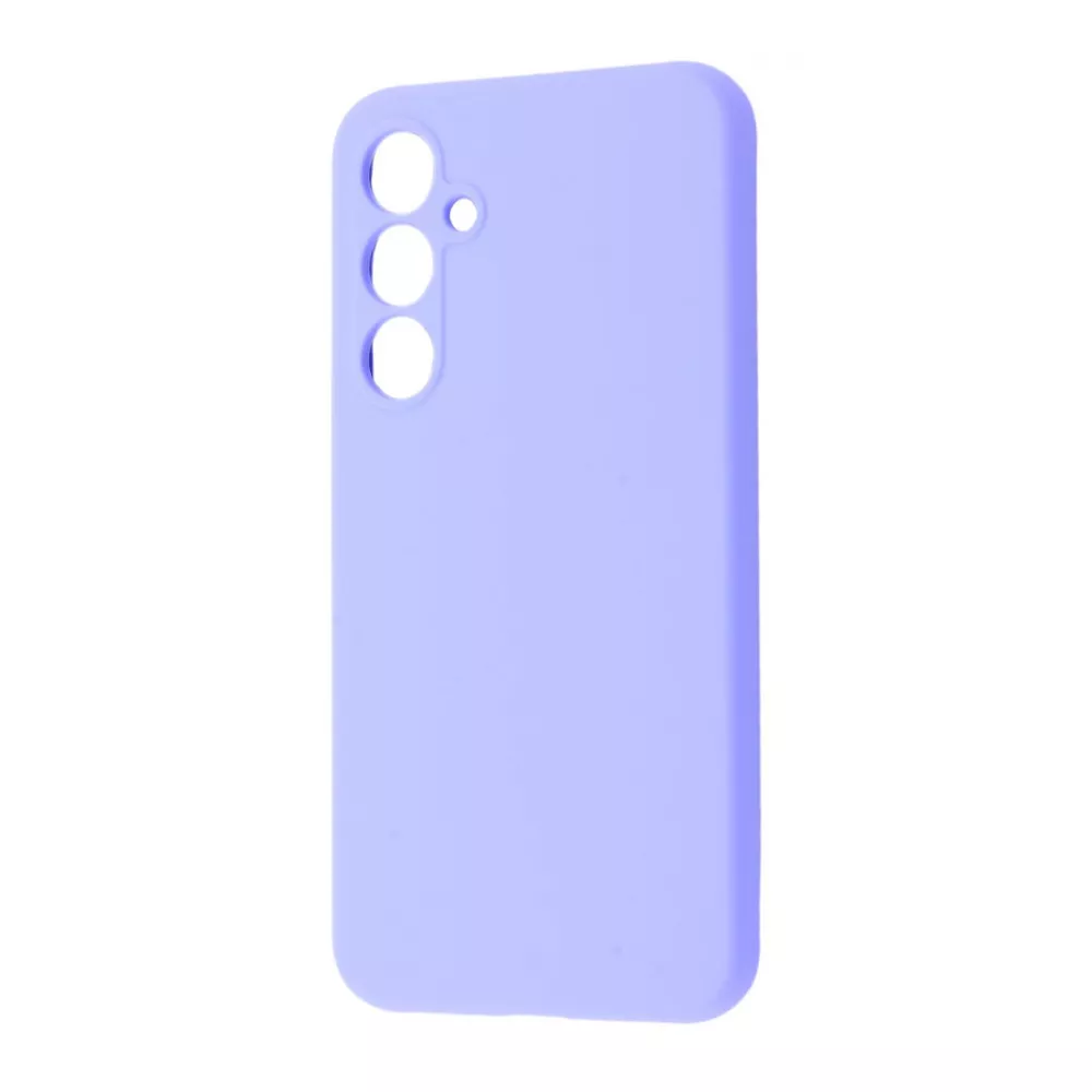 Чохол WAVE Full Silicone Cover Samsung Galaxy A55 (світло-фіолетовий)